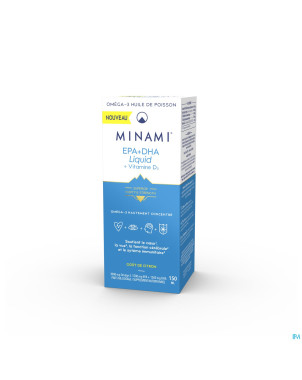 Minami epa+dha liquid + vit d3    fl 150ml