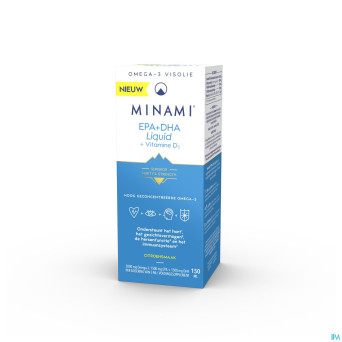 Minami epa+dha liquid + vit d3    fl 150ml