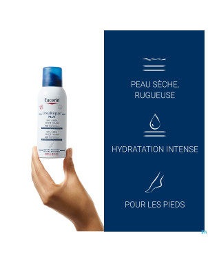 Eucerin urearepair plus mousse pieds 10%uree 150ml