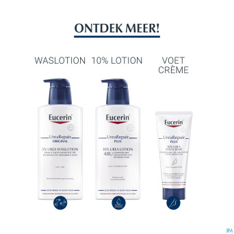 Eucerin urearepair plus mousse pieds 10%uree 150ml