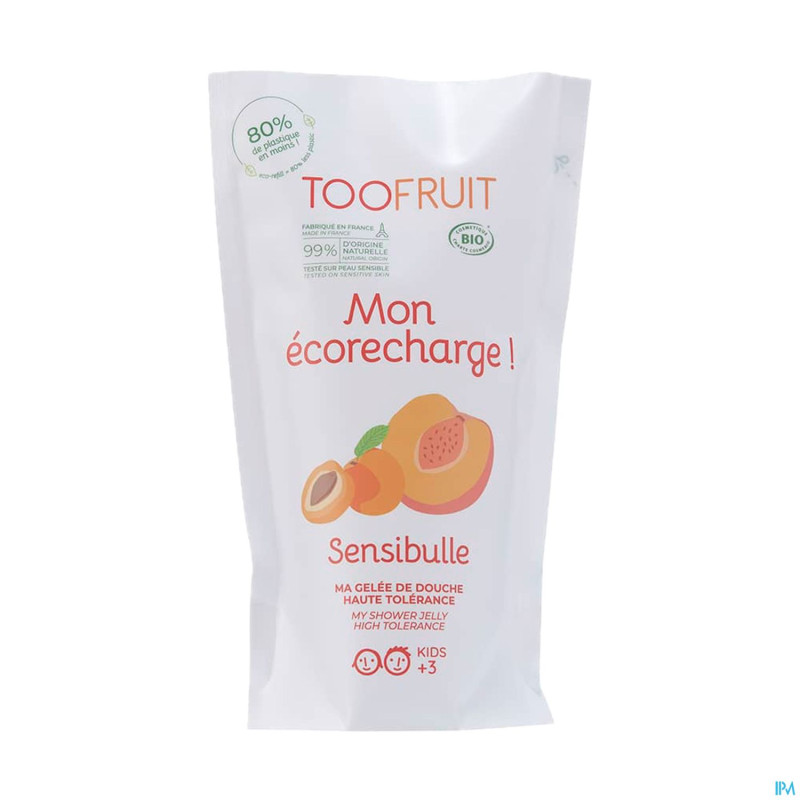 Too fruit sensibulle gel dch peche abr.rechar400ml