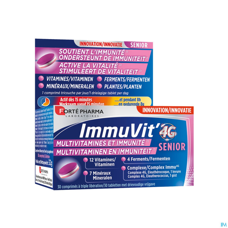 Immuvit 4g senior comp 30