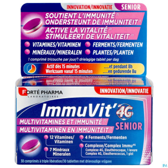 Immuvit 4g senior comp 30