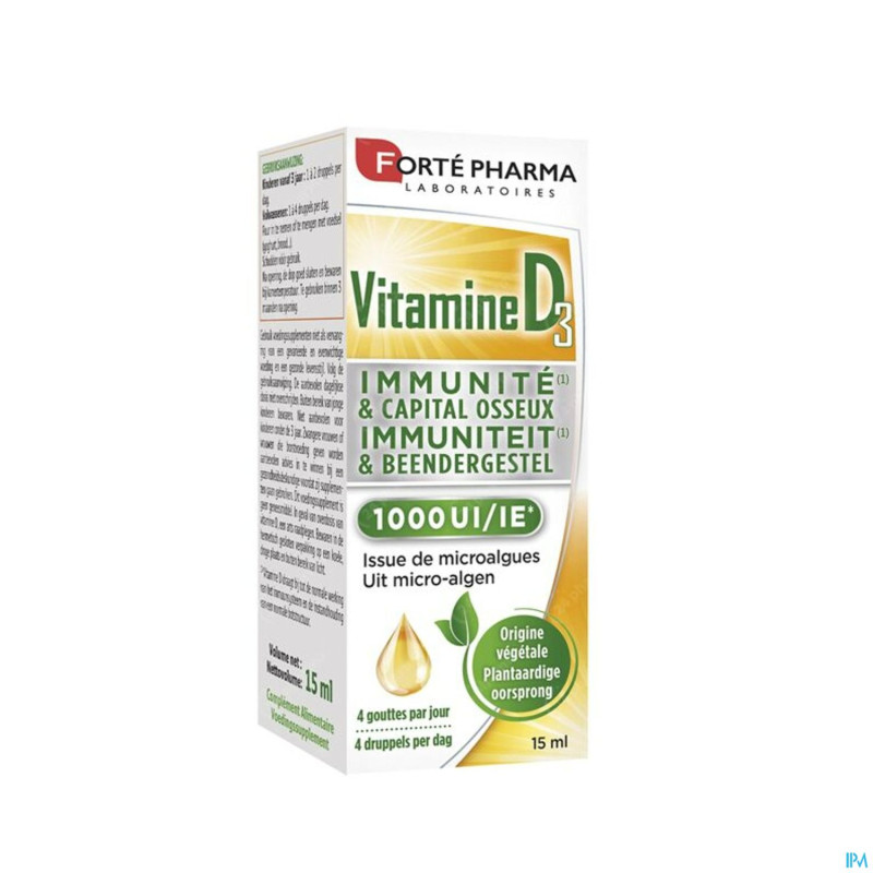 Vitamine d3 gouttes 15ml