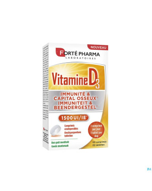 Vitamine d3 1500 caps 60