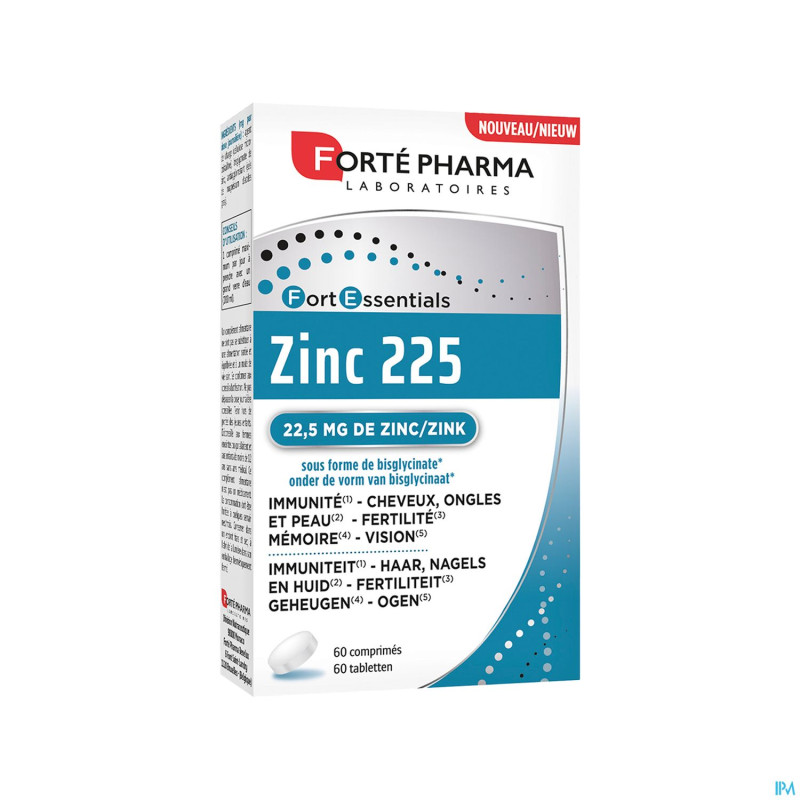 Zinc 225 forte pharma    comp 60