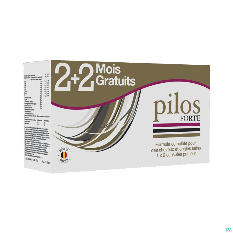 Pilos forte caps 4x60   2+2 gratuit