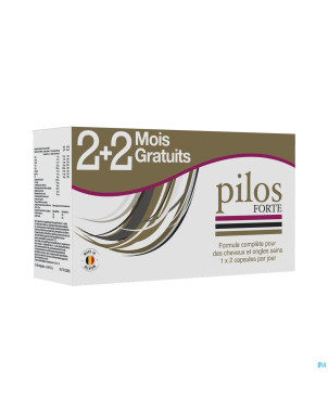 Pilos forte caps 4x60   2+2 gratuit