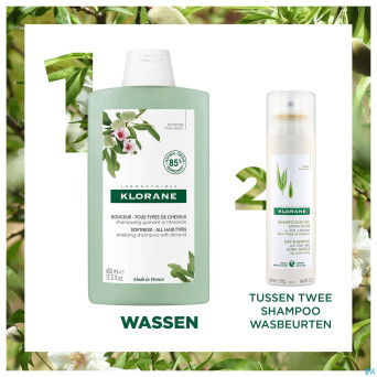 Klorane capil. sh gainant amande    400ml