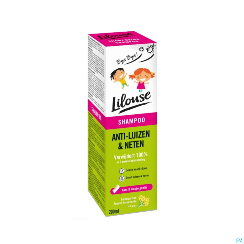 Lilouse shampoo a/poux lentes 200ml