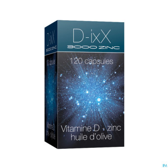 D-ixx 3000 zinc    softcaps 120