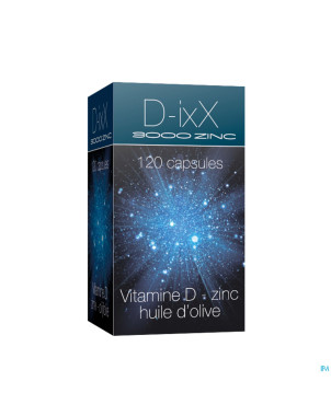 D-ixx 3000 zinc    softcaps 120
