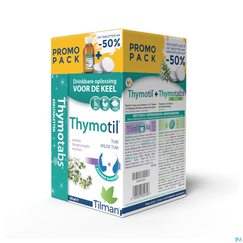 Thymotil sol buv. 150ml+thymo nat. past 24   promo