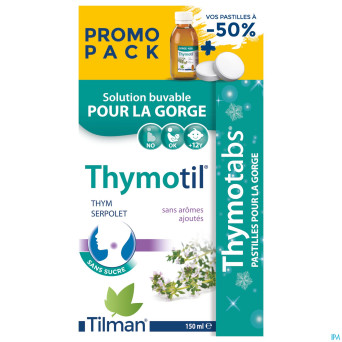 Thymotil sol buv. 150ml+thymo nat. past 24   promo