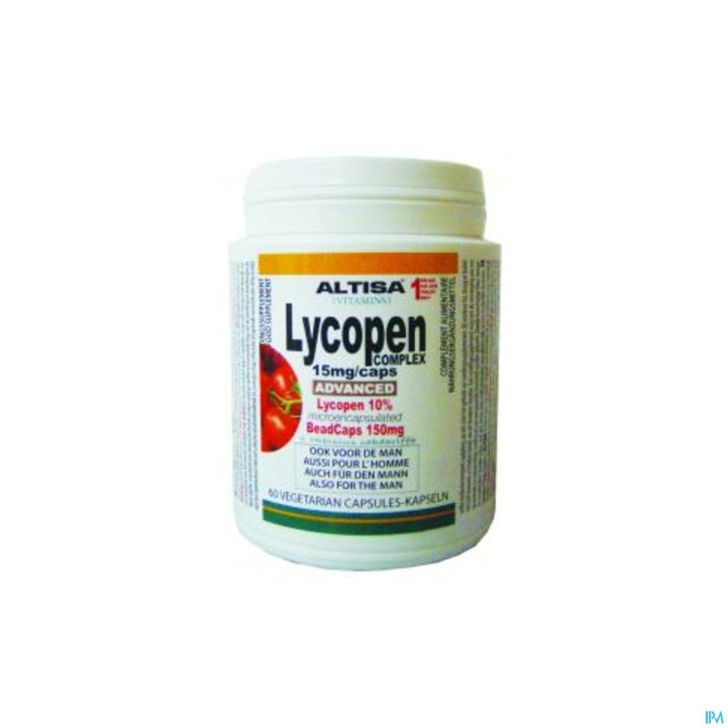 Altisa lycopen complex 15mg advanced    v-caps 60