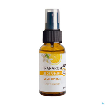 Pranarom les diffusables zeste toniq.bio spray30ml