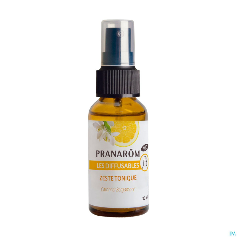 Pranarom les diffusables zeste toniq.bio spray30ml