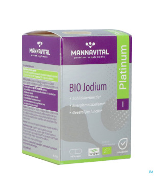 Mannavital iode platinum bio    v-caps 90