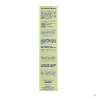 Mustela fam baume universel 3 extraits avocat 75ml