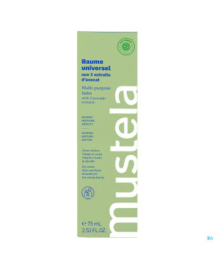 Mustela fam baume universel 3 extraits avocat 75ml