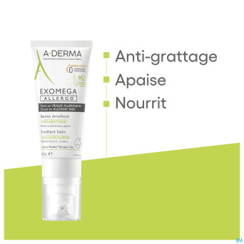 Aderma exomega allergo baume emollient   40ml