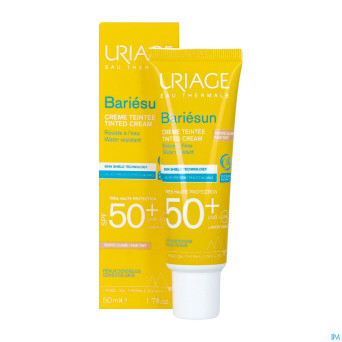 Uriage bariesun creme teintee ip50+ clair    50ml