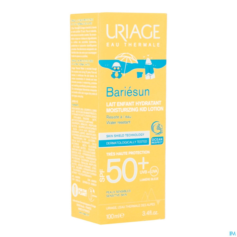 Uriage bariesun lait enfant ip50+    100ml
