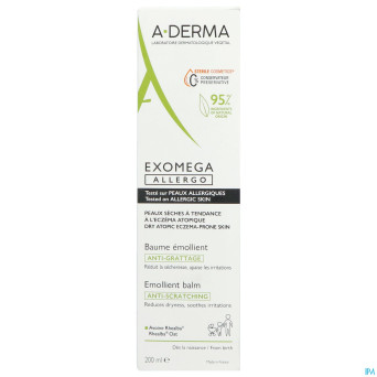 Aderma exomega allergo baume emollient  200ml