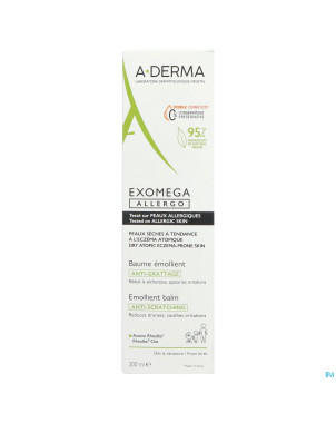 Aderma exomega allergo baume emollient  200ml