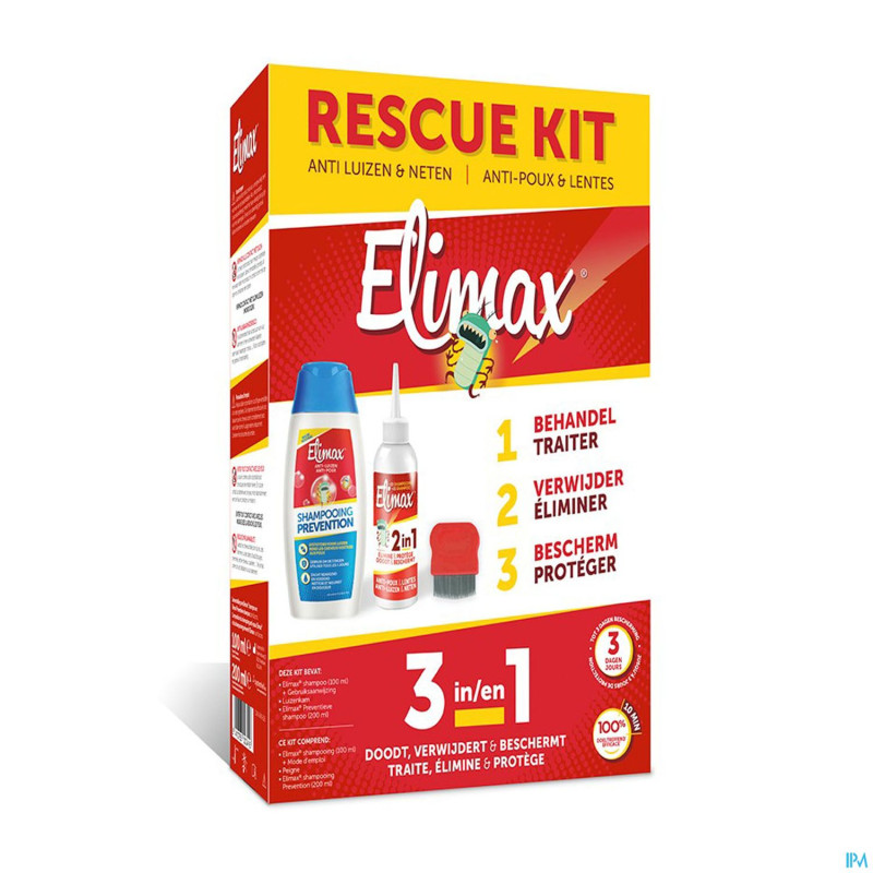 Elimax 3en1 kit sh 100ml + 200ml