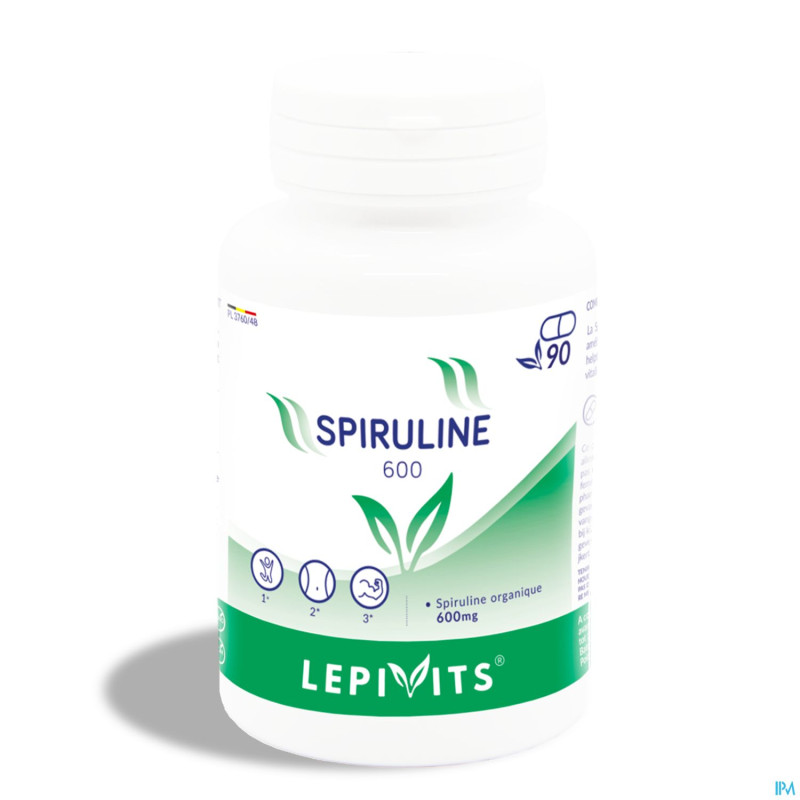 Lepivits spiruline 600    comp 90