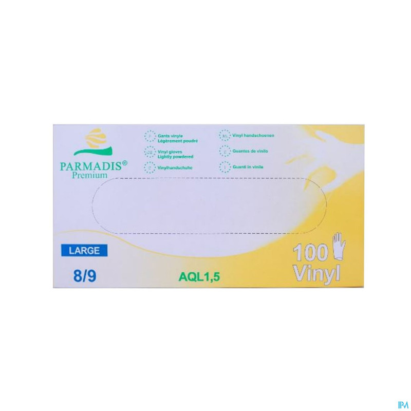 Pharmex parmadis gant vinyl l poudre 100
