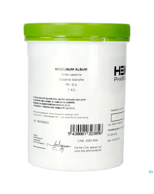 Vaseline blanche 1kg    hew pharma