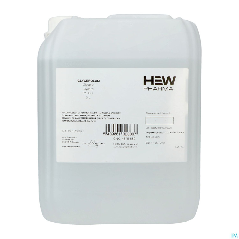 Glycerol 5l    hew pharma