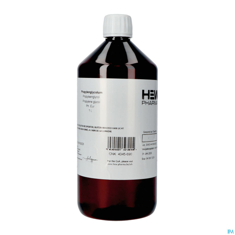 Propylene glycol 1l    hew pharma