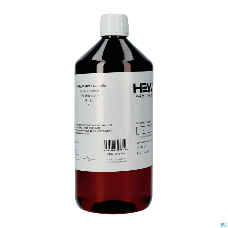 Paraffine liquide 1l    hew pharma