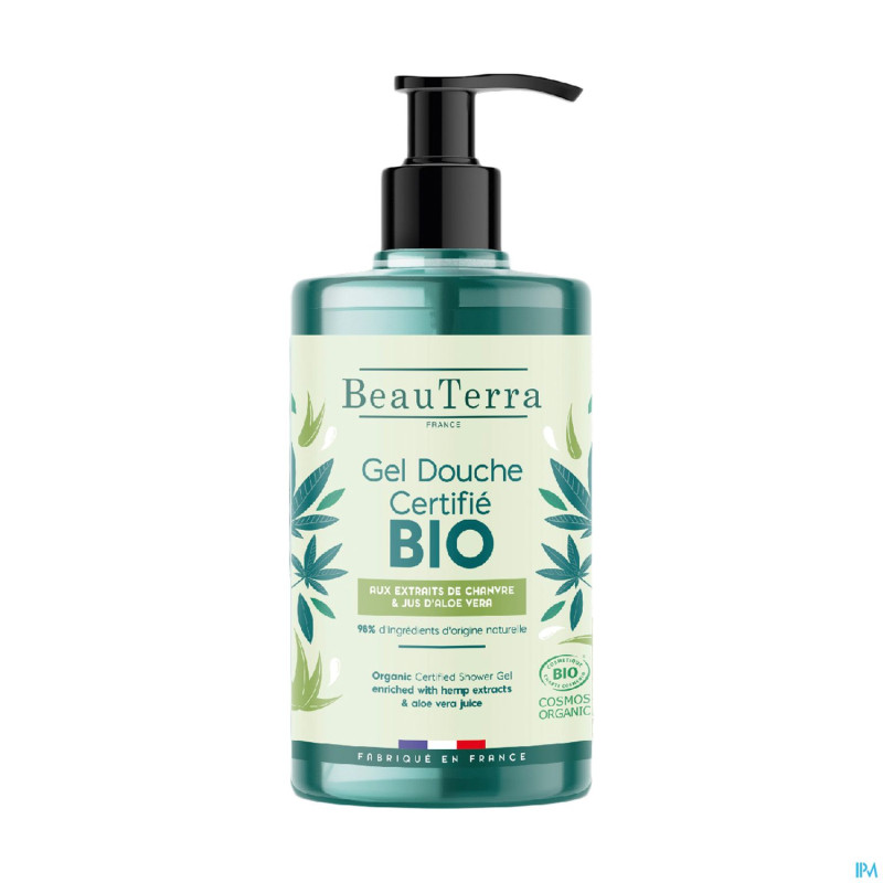 Beauterra gel douche bio    750ml