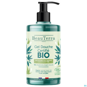 Beauterra gel douche bio    750ml