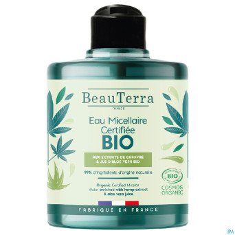 Beauterra eau miccelaire bio  500ml