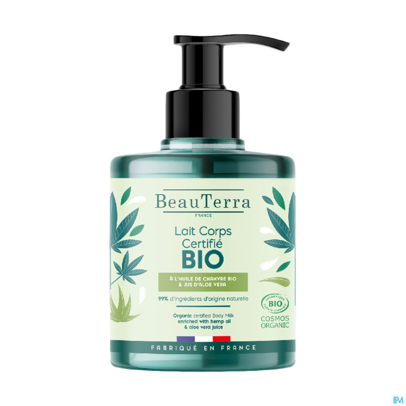 Beauterra lait corp bio 750ml
