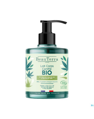 Beauterra lait corp bio 750ml