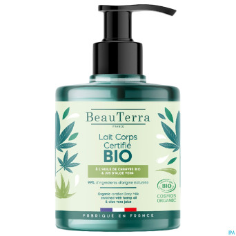 Beauterra lait corp bio 750ml