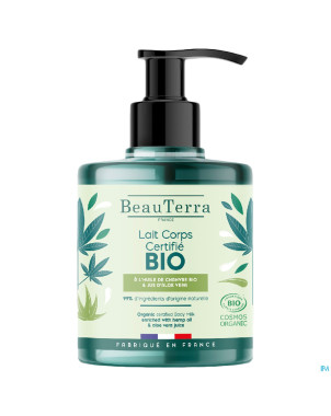 Beauterra lait corp bio 750ml