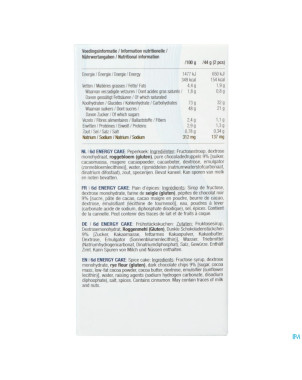 6d energy cake chocolate    6x44g