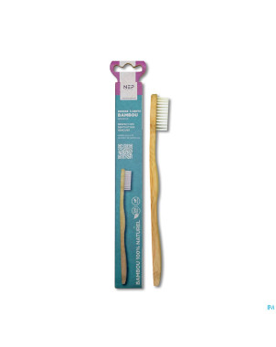 Nep brosse dent adulte bamboo souple