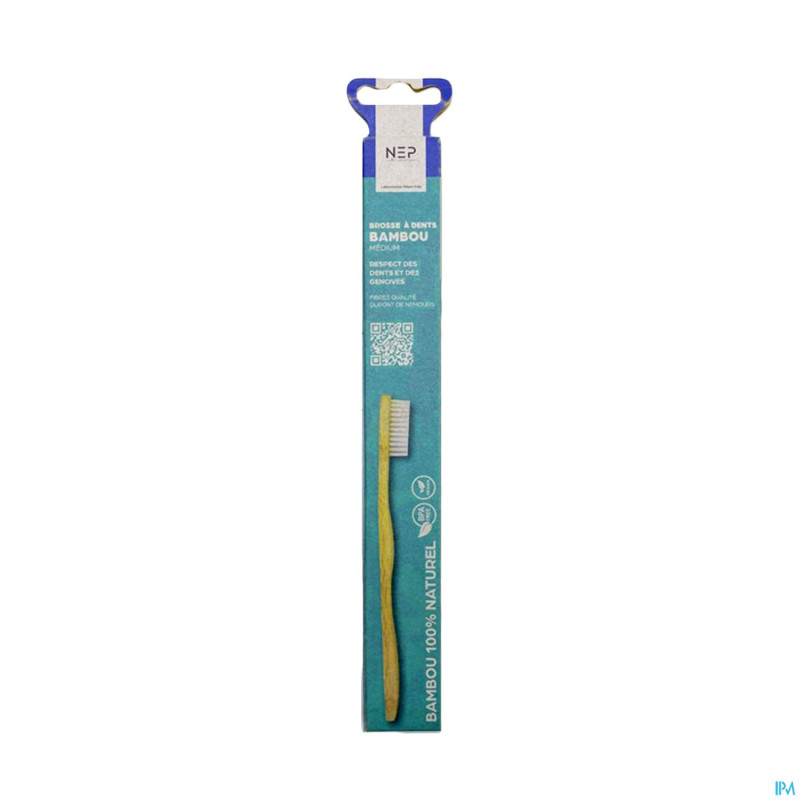Nep brosse dent adulte bamboo medium