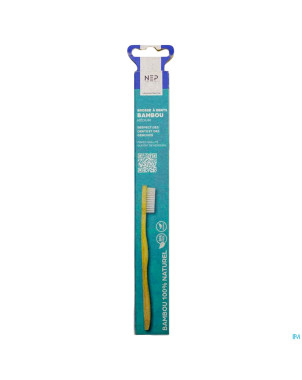 Nep brosse dent adulte bamboo medium