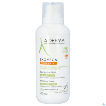 Aderma exomega control baume emollient 400ml