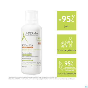 Aderma exomega control baume emollient 400ml