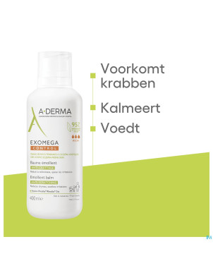 Aderma exomega control baume emollient 400ml